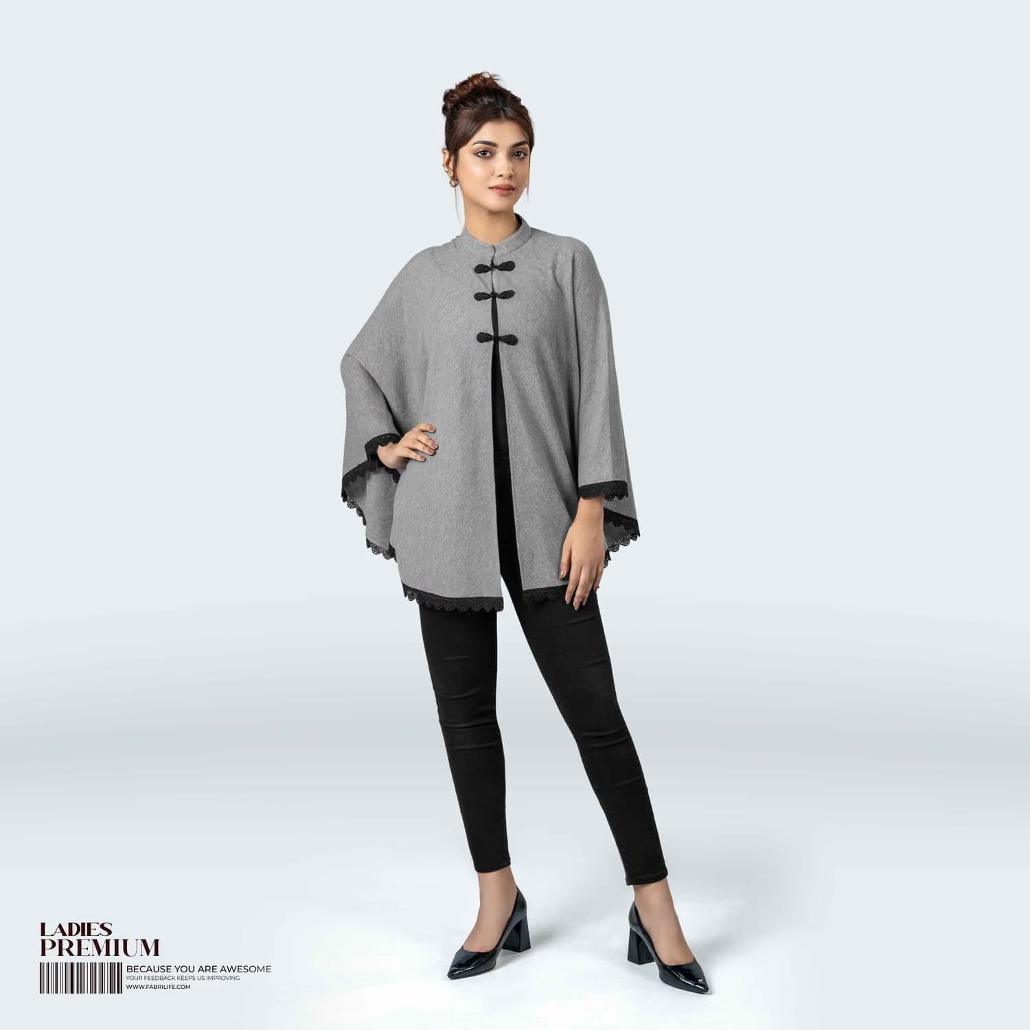 Womens Premium Winter Shrug - Highness