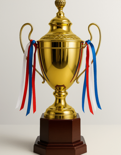 Gold Trophy Cup – Large