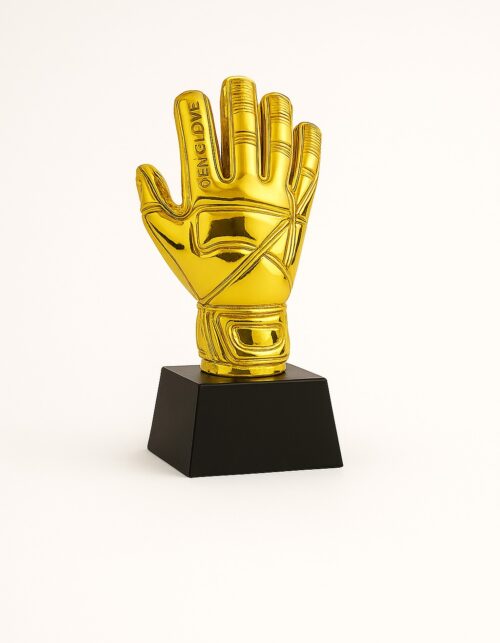 Golden Goalkeeper Glove Trophy