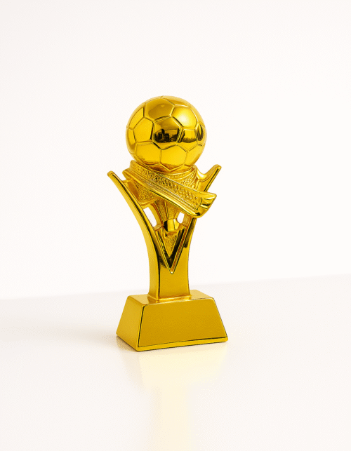 Golden Soccer Ball Trophy